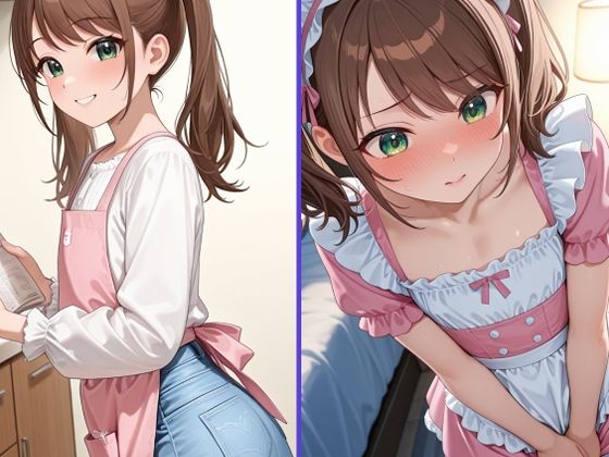 【無料フル】【男の娘】咲とエプロン｜d_743682