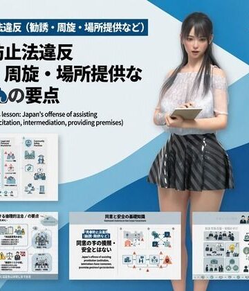 【無料フル】【△20】パンチラガチャ★二階堂 沙耶 大学に進学し強豪予備校『DOPUX（ドピュックス）』で社会人向け講座（性犯罪）を教える名物講師に！（Vol.020:売春防止法違反（勧誘・周旋・場所提供など））｜d_827524