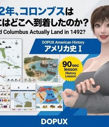 【無料フル】パンチラガチャ★西陣郁奈（にしじんかな）強豪予備校『DOPUX（ドピュックス）』で大学受験生向け講座（世界史）を教える名物講師！（Vol.013:1492年、コロンブスは実際にはどこへ到着したのか？）｜d_833469